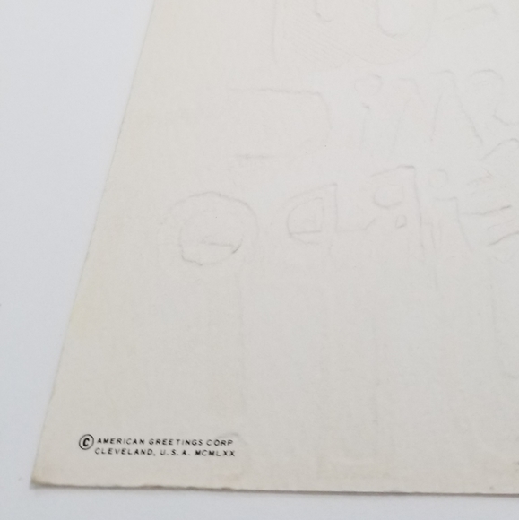 1970 Hi Brows American Grettings Funky Cool Card - Picture 5 of 8